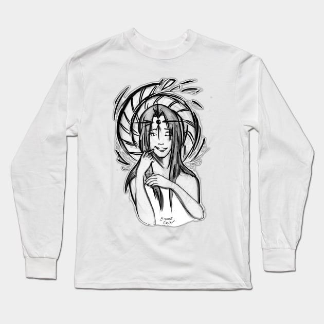 Inktober - day 21 DRAIN Long Sleeve T-Shirt by EmmeGray